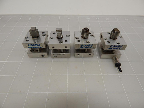 LOT OF 4 BIMBA FSS-040.25-V PNEUMATIC CYLINDER T62045