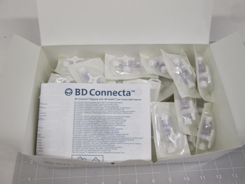 LOT OF 50 BD CONNECTA 394600 3 WAY CONNECTA PLUS 3 DISPOSABLE T67788