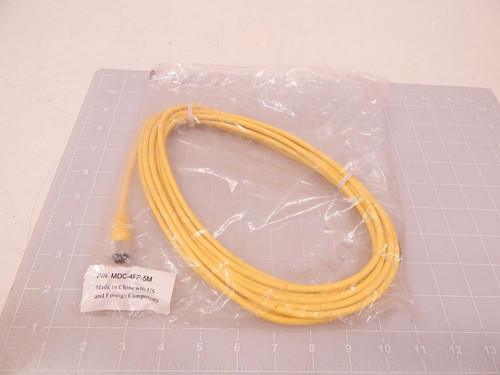MENCOM MDC-4FP-5M CORDSET CONNECTOR T70042