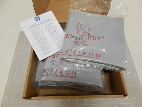 CASE OF 5 GE SENSA CUF 2466 BLOOD PRESSURE CUFFS T71540