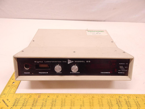 SIGMA LABORATORIES ED TRACER GAS MONITOR T74928