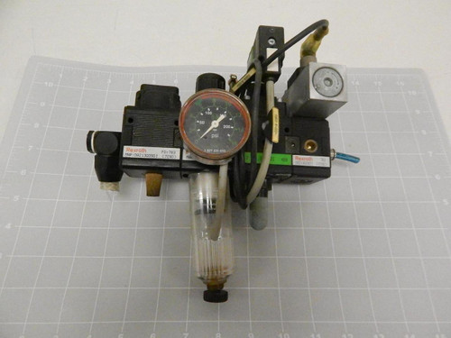 REXROTH 0821100057 0821300922489 08213009207290 PNEUMATIC VALVE ASSEMBLY T72947