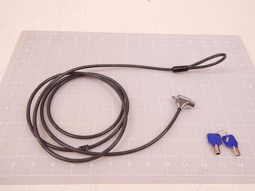 CODI 0W7077 US-0W7077-71160-931-WLUZ LAPTOP NOTEBOOK SECURITY CHAIN CABLE WITH KEY LOCK T74022