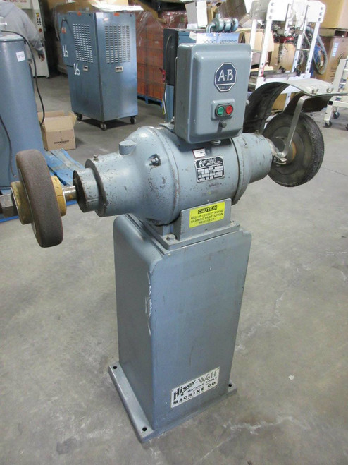 HISEY-WOLF 6 4H0A 2 HP COMMERCIAL BENCH GRINDER