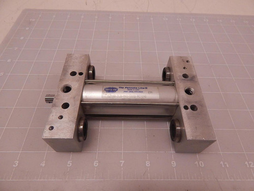 FABCO-AIR THE PANCAKE LINE EZ500-3.0-MH1-S000-RC01N0 PNEUMATIC SLIDE CYLINDER T83065