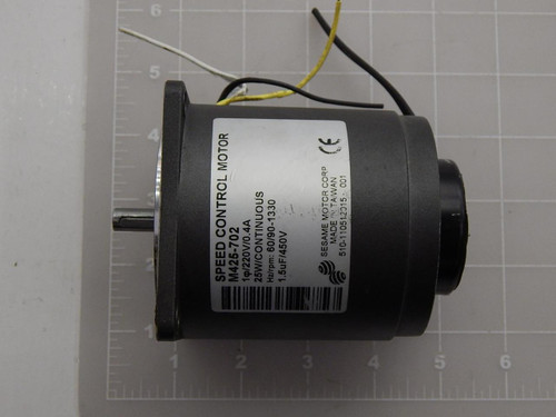 SESAME M425-702 SPEED CONTROL MOTOR 25 W 60/90 HZ 1330 RPM 450 V T88705