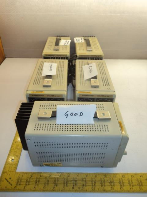 LOT OF 5 VOLTEK 40-1665 DC POWER SUPPLIES 150 WATT 180VA T19175