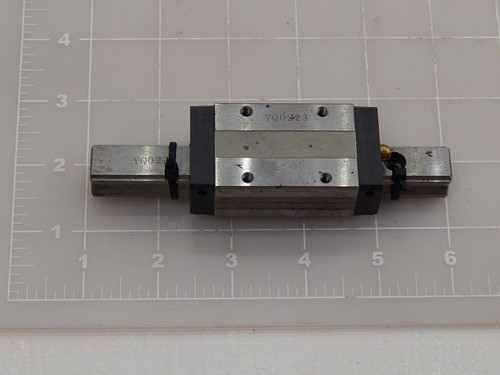 THK SHS15, YQ0223 Bearing on a 5 In Rail T89559 For Sale