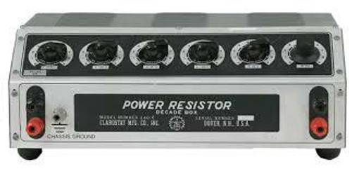 Power Decade Resistor Box