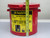 JUSTRITE 09208 OILY WASTE CAN 2 GALLON RED T198334
