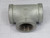 LOT OF 4 GALVANIZED PIPE TEE 1" T198453