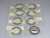 LOT OF 8 SKF AXK 4060 NEEDLE ROLLER THRUST BEARING T201263
