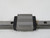 LOT OF 2 THK HSR45 LINEAR BLOCK BEARING ON 55 INCH RAIL T202130