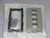 LOT OF 25 COMMSCOPE M14C-270 FACEPLATE T202442