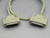 LOT OF 5 CABLESTOGO 02654 3' DB25 M/F ALL LINE EXT. T206258