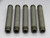 LOT OF 5 073H9 A/SA106B SCH160 PIPE NIPPLE FITTING T207696