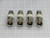 LOT OF 3 PASTERNACK PE91107 BNC TRIAX FEMALE TO BNC TRIAX FEMALE ADAPTER T208250