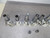 LOT OF 8 COLE PARMER, NATIONAL 03890-30 SHOP MICROSCOPES FOR PARTS M4062