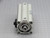 SMC CDBQ2B40-40DC-RN-M9BV DOUBLE ACTING, SINGLE ROD, COMPACT CYLINDER T205302