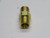 LOT OF 50 RADNOR 64003908 ACETY CGA022 BODY (31) B-SIZE TO B-SIZE LEFT HAND THREADED ACETYLENE/FUEL GAS HOSE COUPLER T210571