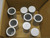LOT OF 9 JM-HOL-122JMH122 HOLE PLUGS T210627