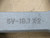 TB WOODS 5V-18.7X2 2 GROOVE CAST IRON SHEAVE T213914