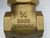 KITZ AK300LU NO.37 BRONZE GATE VALVE T212693