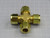 LOT OF 2 PARKER 8ECR8-B A-LOK INCH TUBE UNION CROSS T225975