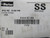 LOT OF 2 PARKER 6-6-6 ST-SS PIPE AND COUPLING T226011