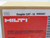 LOT OF 100 HILTI 00058387 3/8-16 HEX NUT COUPLER T213386