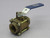 NIBCO  600 WOG  Bronze 3-Piece Ball Valve  For Sale