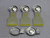 Lot of 3 Fike  P-BT  Reverse Acting Rupture Disc  For Sale