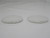 LOT OF 2 TD2 UNCUT FLAT TOP BIFOCAL LENS T228065