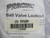 BRADY 45341 SMALL PRINZING BALL VALVE LOCKOUT T242041