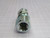 LOT OF 5 PARKER 8-6 GH2BZ-S FEMALE BULKHEAD CONNECTOR T236187