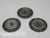 LOT OF 3 WEILER ROUCHNECK 09000 TWISTED WIRE WHEEL T236588