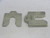 LOT OF 10 MAUDLIN PRODUCTS MSC050-10 SLOTTED SHIM STOCK STAINLESS STEEL T241391