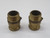 LOT OF 2 DIXON F-150 TYPE F COUPLER T237813