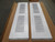 LOT OF 2 SLIMFOLD 326687.002 LVRII STEEL BIFOLD DOOR T238049
