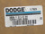 DODGE 117029 TAPER-LOCK BUSH T231437