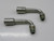 LOT OF 2 PARTSMASTER DY45481212 BUMP TUBE HOSE FITTING COMPONENT T234521