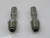 LOT OF 2 PARTSMASTER DY45411813 BUMP TUBE MALE FITTING T234544