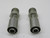 LOT OF 2 PARTSMASTER DY45411212 BUMP TUBE MALE FITTING T234546