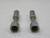 LOT OF 2 PARTSMASTER DY45440606 FLARE FEM SWIVEL FITTING T234559