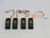 LOT OF 4 HELWIG CARBON 10-377523 CARBON BRUSH T239931