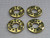 Lot of 4 MISUMI  MPWZ20  Oil Free Copper  For Sale