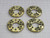 LOT OF 4 MISUMI MPWZ20 OIL FREE COPPER T238995
