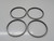 LOT OF 4 OSHKOSH 21283FX 5365-01-054-6147 FRONT AXLE SPACER RING T231568