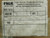 FALK 1227009 FURNISH PULLER HOLES PER DWG T241042