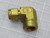 LOT OF 9 PARKER 4-4-DBZ-B BRASS COMPRESSION TUBE FITTING T243547